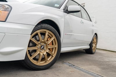 2004 Subaru Impreza Sedan WRX STi w/Gold Wheels