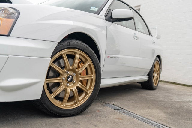 2004 Subaru Impreza Sedan WRX STi w/Gold Wheels