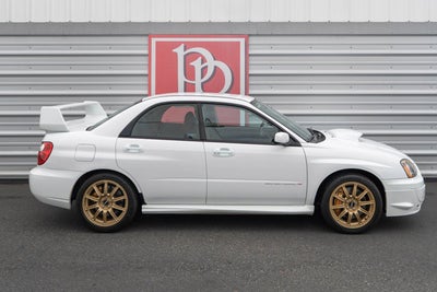 2004 Subaru Impreza Sedan WRX STi w/Gold Wheels
