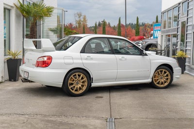 2004 Subaru Impreza Sedan WRX STi w/Gold Wheels