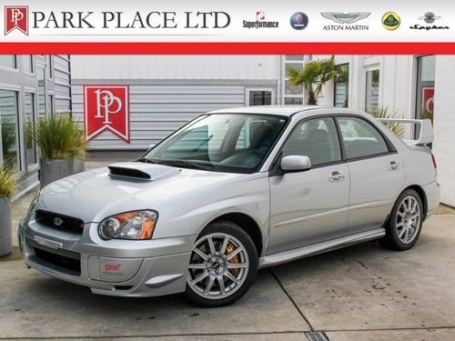 2004 Subaru Impreza Sedan WRX STi w/Silver Wheels