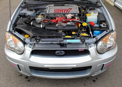 2004 Subaru Impreza Sedan WRX STi w/Silver Wheels