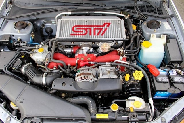 2004 Subaru Impreza Sedan WRX STi w/Silver Wheels