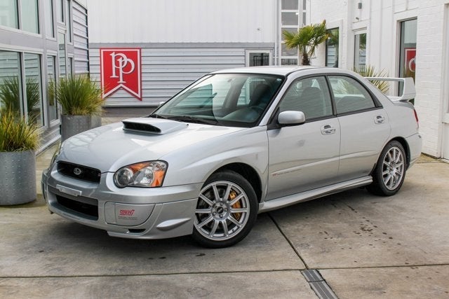 2004 Subaru Impreza Sedan WRX STi w/Silver Wheels