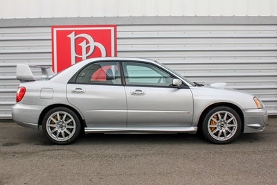 2004 Subaru Impreza Sedan WRX STi w/Silver Wheels
