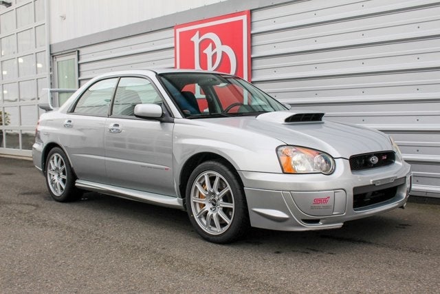 2004 Subaru Impreza Sedan WRX STi w/Silver Wheels