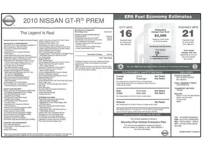 2010 Nissan GT-R Premium
