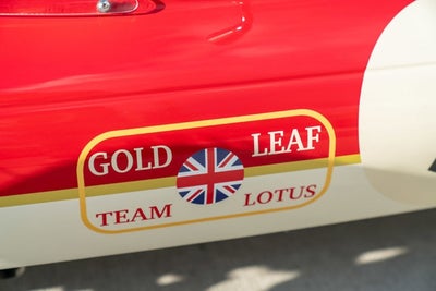 2022 Junior Car F1L Junior Racer Lotus Gold Leaf Livery