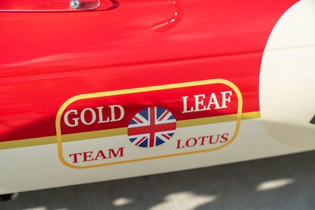 2022 Junior Car F1L Junior Racer Lotus Gold Leaf Livery
