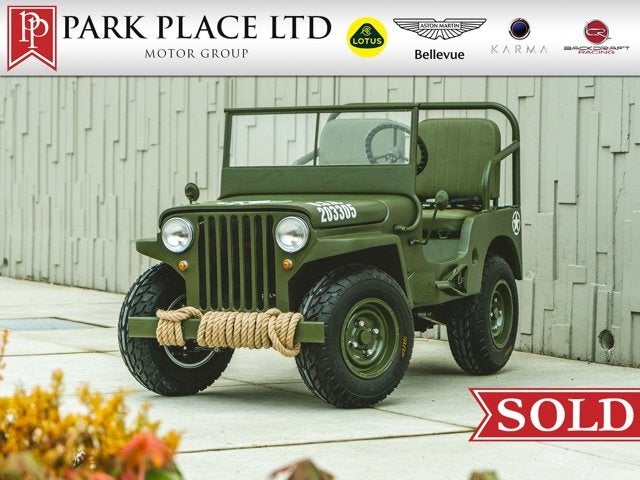 2022 Junior Car Jeep Willys Utility Vehicle
