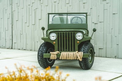 2022 Junior Car Jeep Willys Utility Vehicle