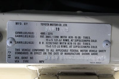 1983 Toyota Land Cruiser FJ40