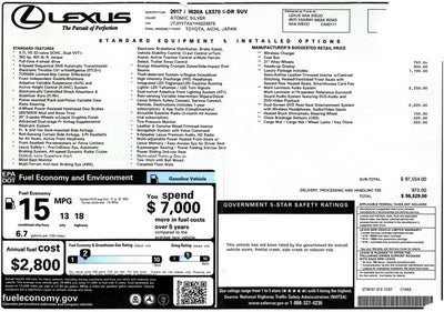 2017 Lexus LX LX 570