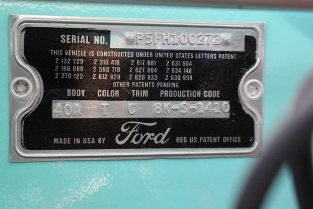 1955 Ford Thunderbird Convertible