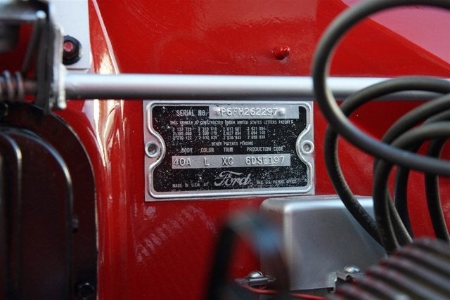 1956 Ford Thunderbird Convertible