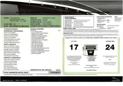 2006 Jaguar XJ Super V8 Portfolio