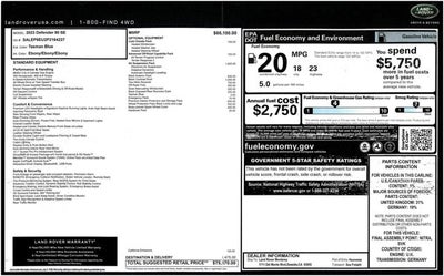 2023 Land Rover Defender SE