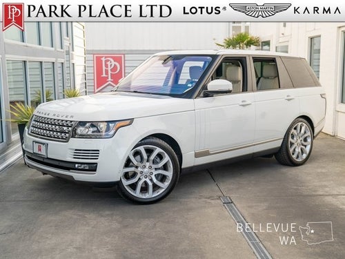 2017 Land Rover Range Rover V8 Supercharged SWB