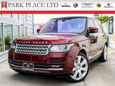 2017 Land Rover Range Rover V8 Supercharged
