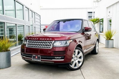 2017 Land Rover Range Rover V8 Supercharged