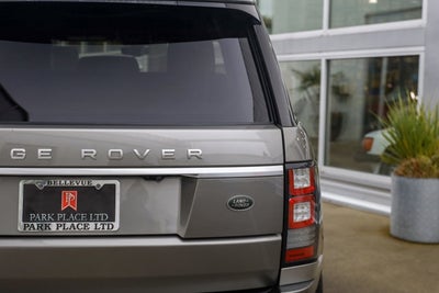 2017 Land Rover Range Rover HSE