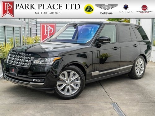 2016 Land Rover Range Rover HSE