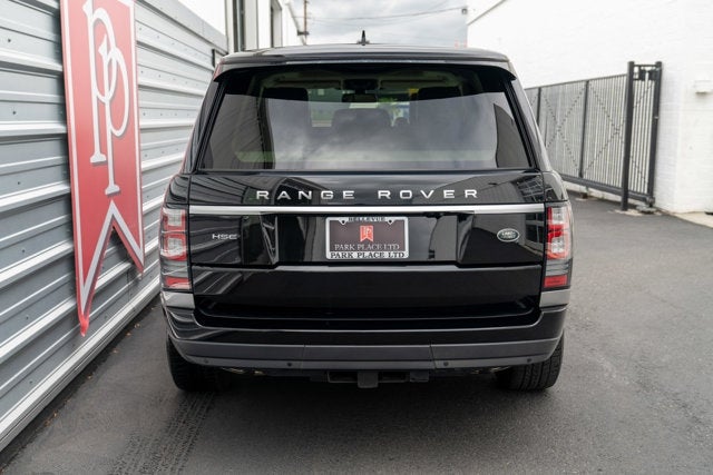 2016 Land Rover Range Rover HSE