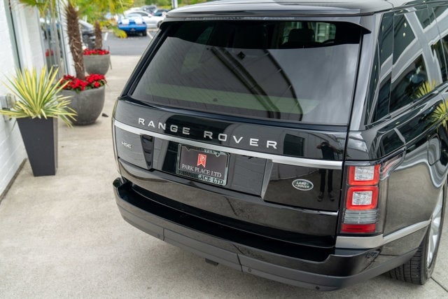 2016 Land Rover Range Rover HSE