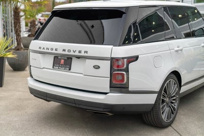 2019 Land Rover Range Rover V8 Supercharged SWB