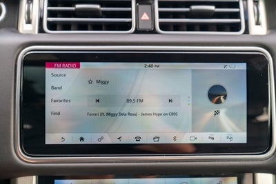 2019 Land Rover Range Rover HSE