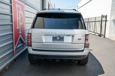2018 Land Rover Range Rover HSE