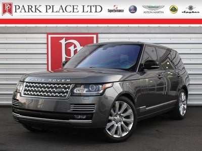 2016 Land Rover Range Rover Supercharged