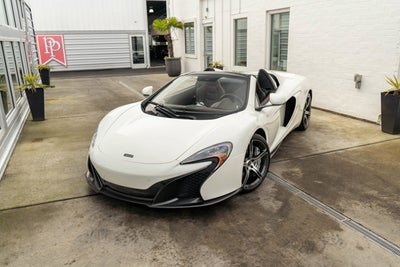 2015 McLaren 650S 2dr Conv Spider