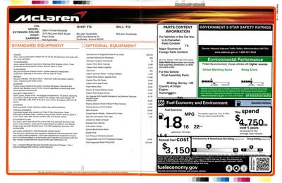 2015 McLaren 650S Spider