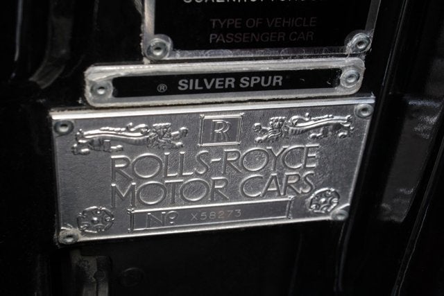 1996 Rolls-Royce Silver Spur IV Springfield Edition