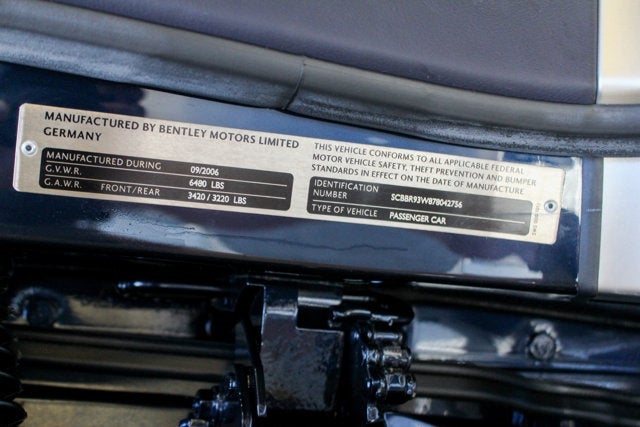 2007 Bentley Continental Flying Spur 4dr Sdn