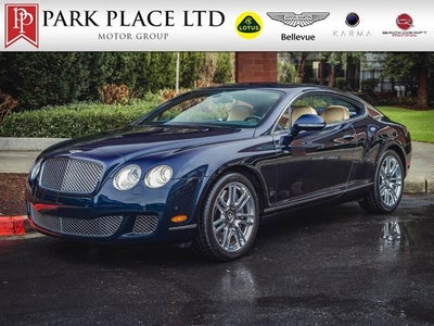 2010 Bentley Continental GT 2dr Cpe