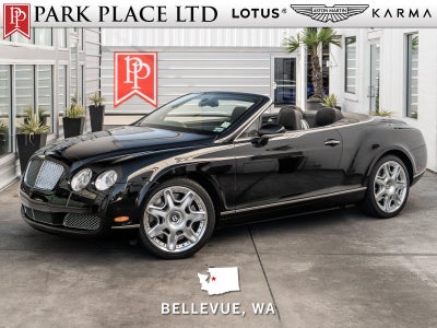 2009 Bentley Continental GT 2dr Conv