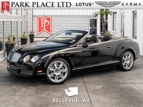 2009 Bentley Continental GT 2dr Conv