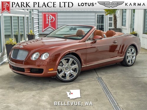 2008 Bentley Continental GT 2dr Conv