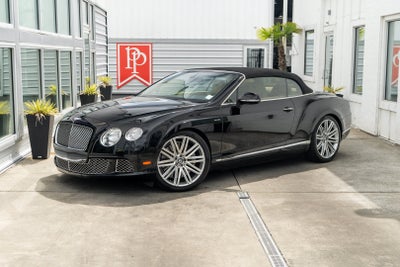2014 Bentley Continental GT Speed 2dr Conv