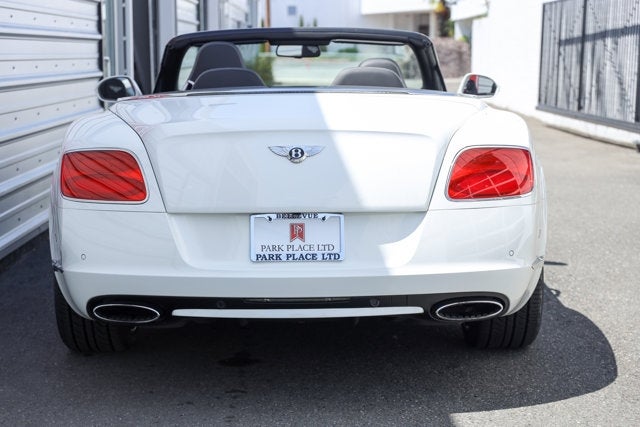 2014 Bentley Continental GTC Speed Convertible
