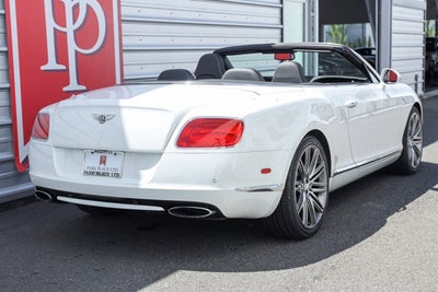 2014 Bentley Continental GTC Speed Convertible