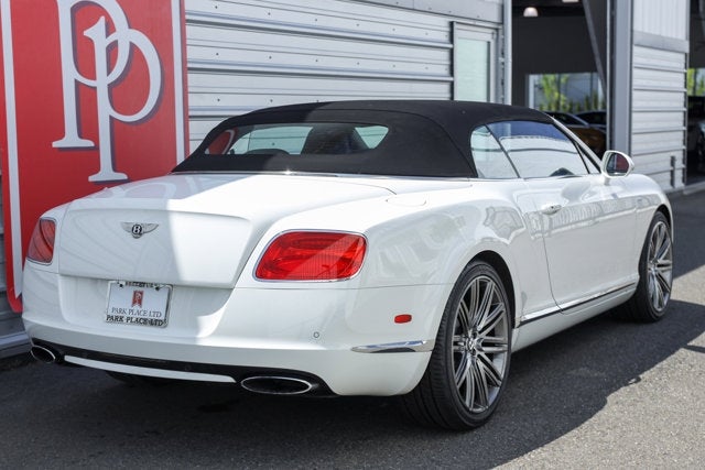 2014 Bentley Continental GTC Speed Convertible