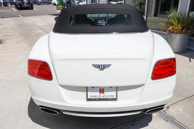 2014 Bentley Continental GTC Speed Convertible