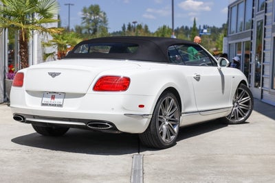 2014 Bentley Continental GTC Speed Convertible