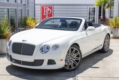 2014 Bentley Continental GTC Speed Convertible
