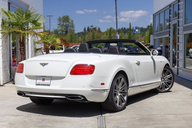 2014 Bentley Continental GTC Speed Convertible