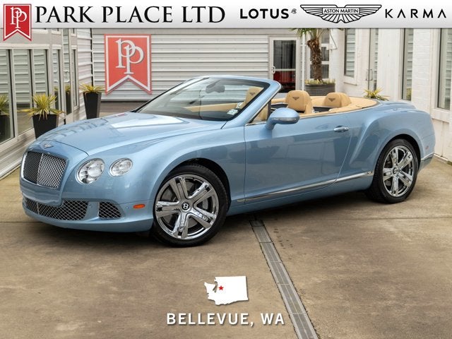 2012 Bentley Continental GT 2dr Conv