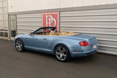 2012 Bentley Continental GT 2dr Conv